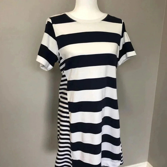 Tommy Bahama Nautical  Striped Cotton Shirt Dress - Picture 6 of 12